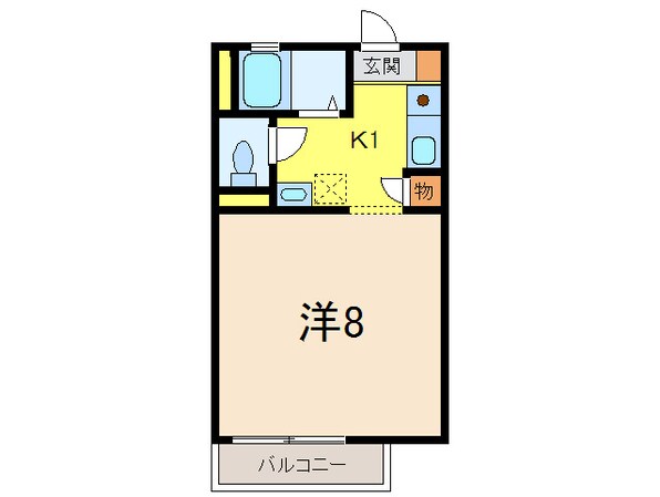 ル・クレール芦屋の物件間取画像